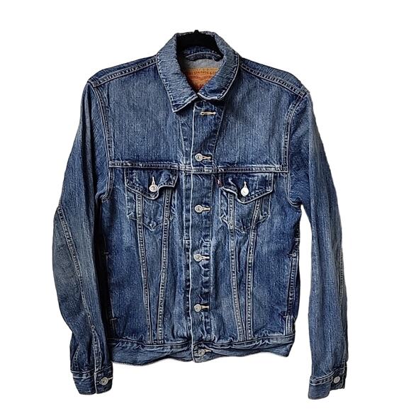 Levi's Denim Jean Jacket Mens Size Small - Picture 1 of 11